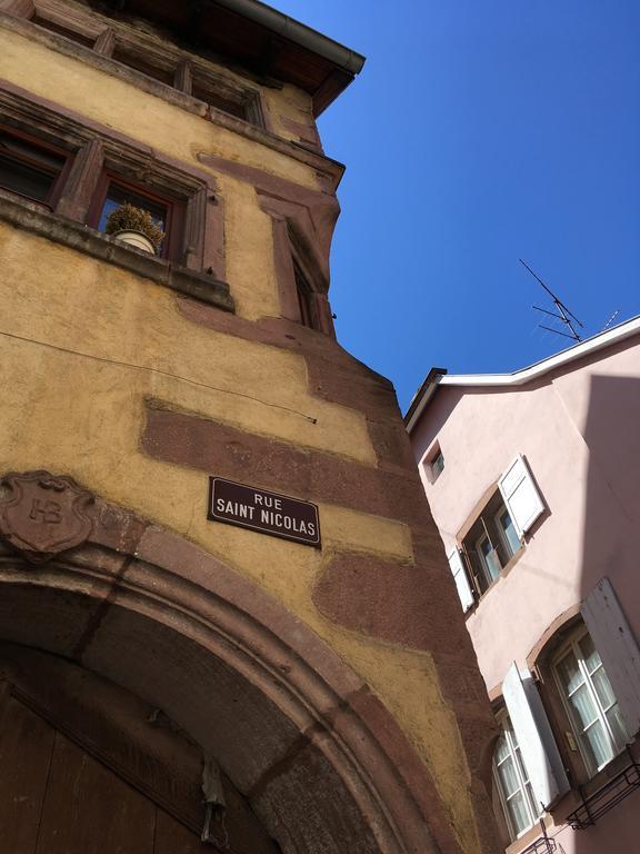 Ferienwohnung Le P'retzel&Le Sticksy Riquewihr Exterior foto